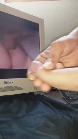amateur close up cock masturbating voyeur clip