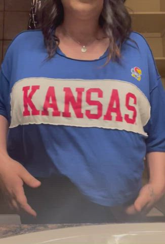 Rock Chalk, titty lovers!