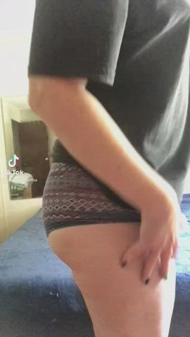 ass panties white girl clip