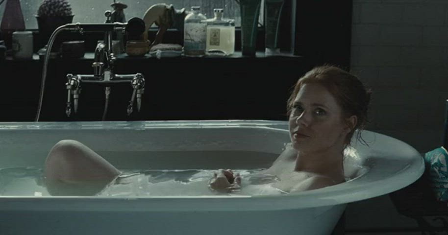 amy adams bathroom redhead wet clip