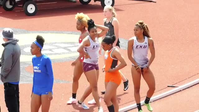 WOMEN'S NCAA TRACK N' FIELD EASTERN KENTUCKY YOUNG THICKNESS