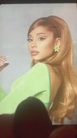 Ariana Grande Cum Tribute clip