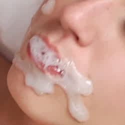 Cum Facial clip