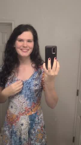I love my casual floral dress, and I think you will like whats underneath &lt;3