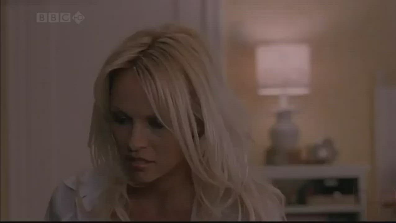 Big Tits Pamela Anderson Parody Schoolgirl Uniform clip