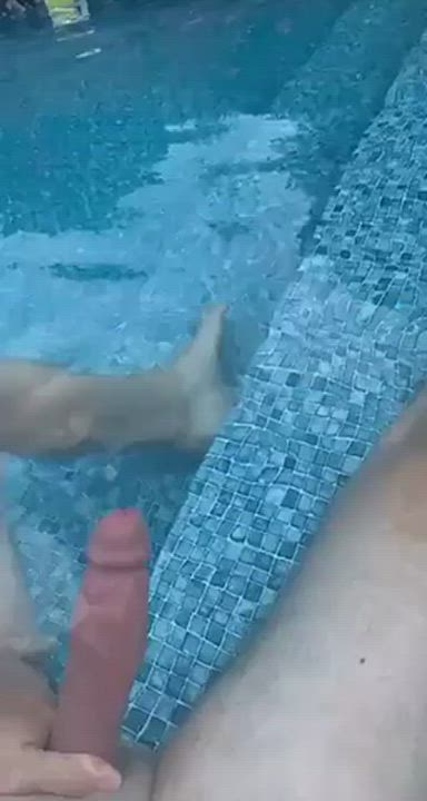 Pool boner