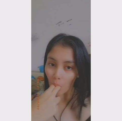 Amateur Asian Boobs Indonesian Malaysian Sex Doll Sex Toy Solo Tits clip