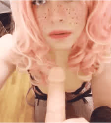 Can I be your obedient sissy cocksucker? Pretty please?