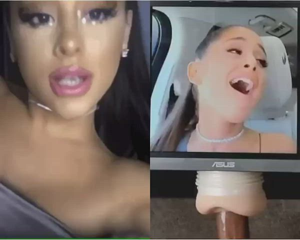 Ariana likes it when I fuck her and nut on her face