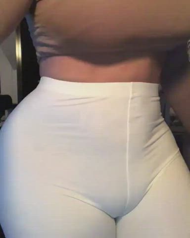 Ass Ass Clapping Ebony Leggings Pussy Thick Twerking clip