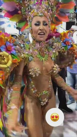 asian ass brazilian celebrity costume dancing high heels thong clip