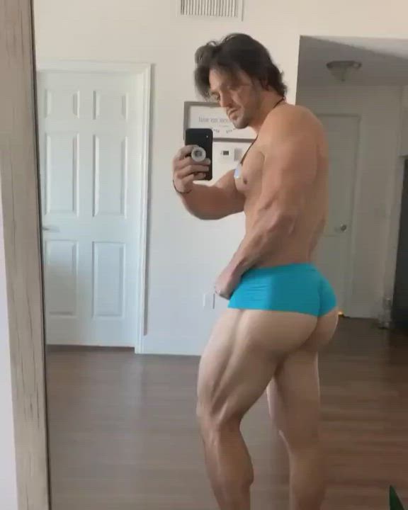 Ass Bodybuilder Gay Mirror OnlyFans Selfie clip