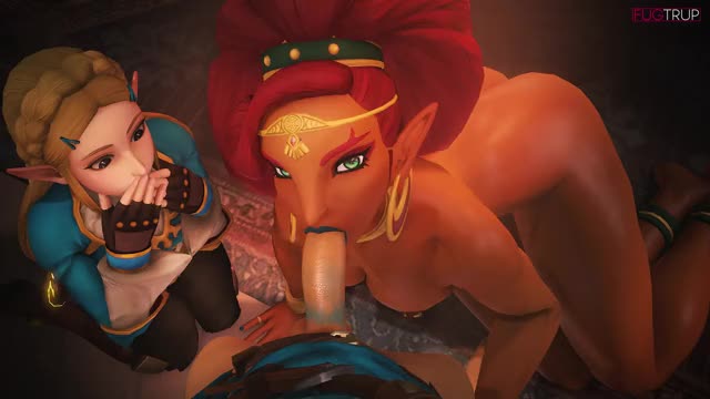 3D, Animated, Fugtrup, Princess_Zelda, Sound, The_Legend_of_Zelda, Urbosa, gerudo