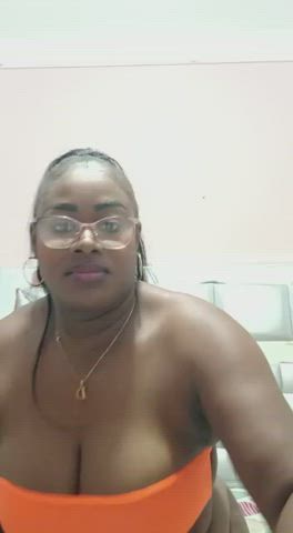 big tits ebony nipple play oil clip