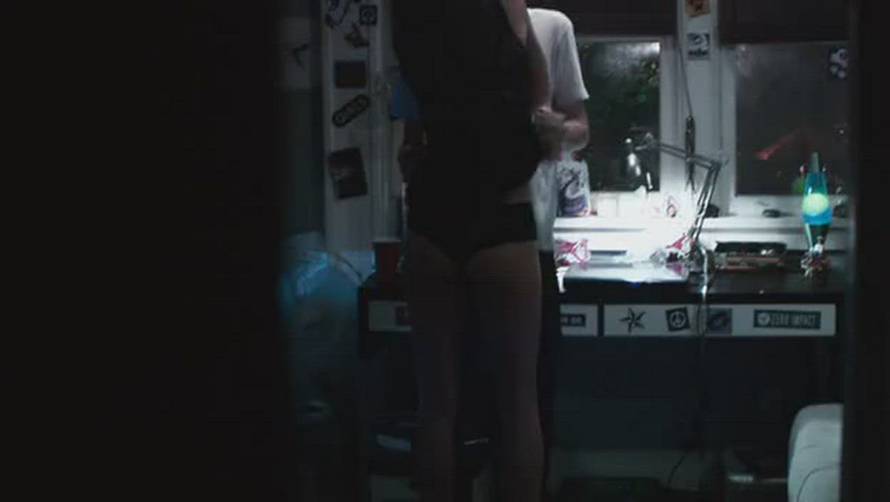 Alexis Knapp's ass and tits groped in Project X (2012)