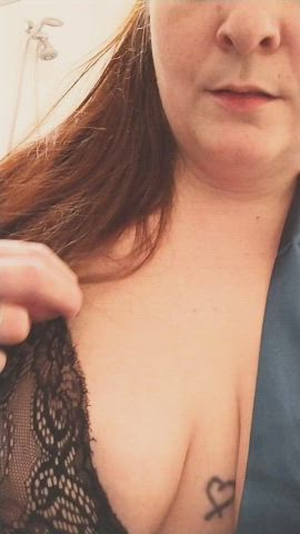 big tits lingerie redhead clip