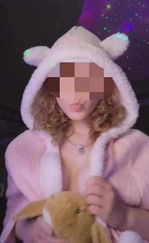 20 years old bunny cuddle cute daughter innocent non-nude step-daughter r/ddlg clip