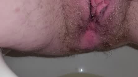 Stroking my hard dick while shitting (he they pronouns only!! I am a male. Dms are