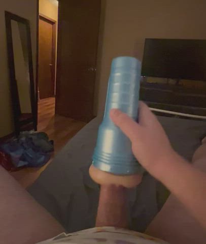 edging is hard with a fleshlight