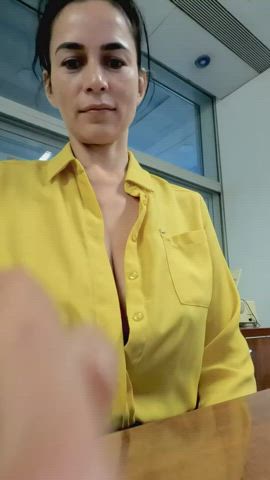 My boobs at work [GIF]