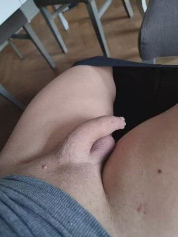 cock foreskin shaved uncut clip