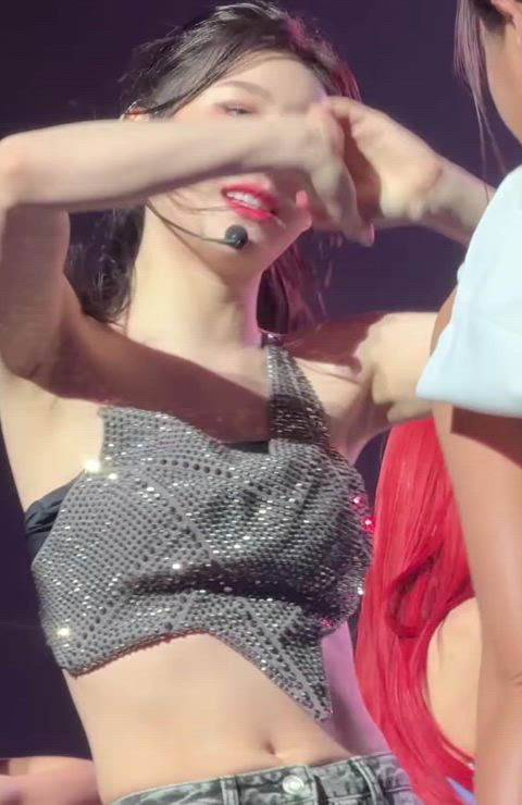 abs armpit armpits asian boobs brunette dancing korean natural tits kpop clip