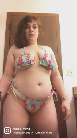 Amateur Bikini Chubby Porn GIF by immadawgtoo