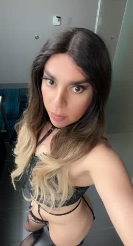 latina schoolgirl trans woman clip