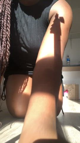 Petite ebony teen wants to make your day with [cam][sext] or try a [pic][vid][gfe][rate]