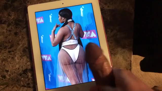 Nicki Minaj Big Ass Booty Cum Tribute
