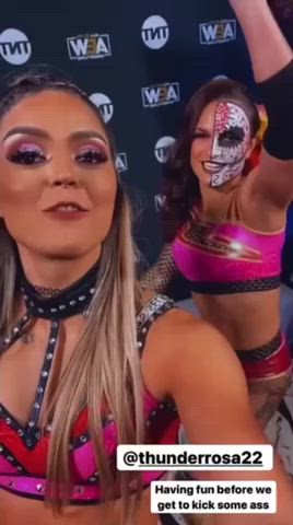 Ass Latina Twerking Wrestling clip
