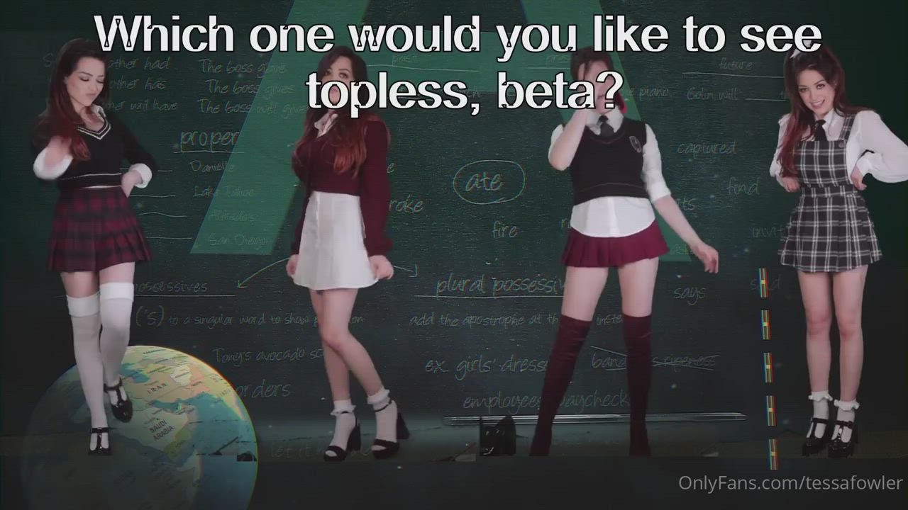 Which one would you like to see topless?