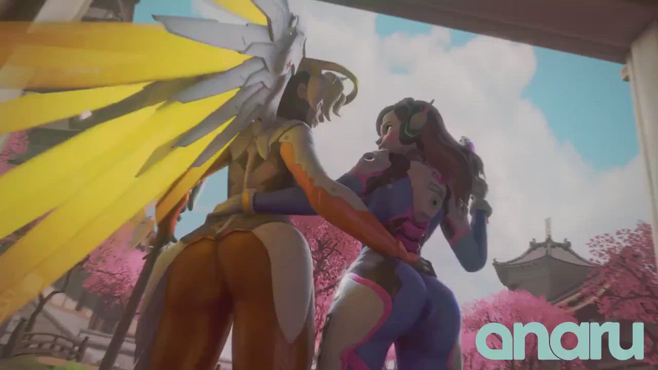 3D Animation Ass Big Ass Booty Overwatch Twerking clip