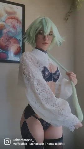 cosplay lingerie solo clip