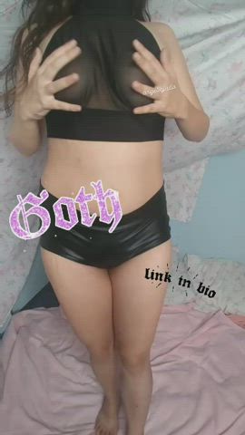 brunette cute emo goth natural tits onlyfans petite pornhub pornstar tiktok clip