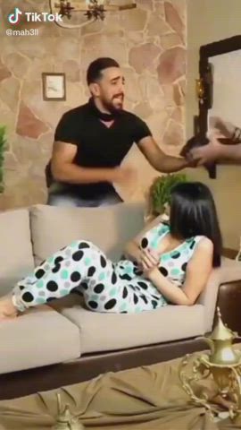 amateur arab big ass homemade jiggling tiktok clip