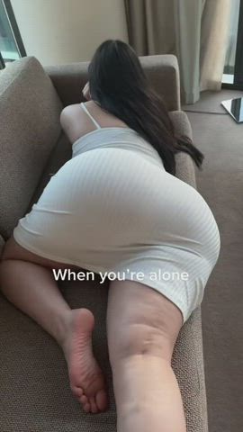 Arab Big Ass Curvy Jiggling Tease Thick TikTok clip