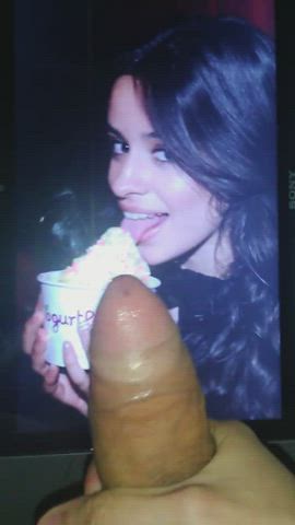Hot cum for Camila face