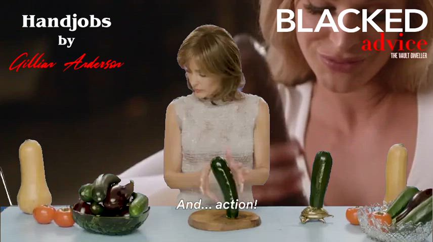 bbc bbc slut babecock blacked blowjob celebrity gillian anderson handjob interracial