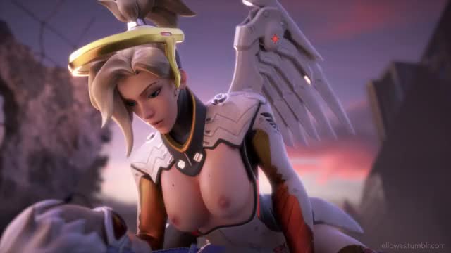 Mercy showing compassion - Closeup [Overwatch](ellowas)