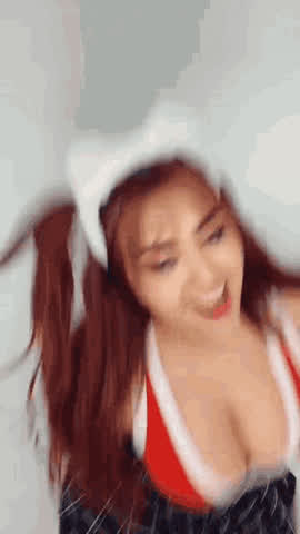 Big Tits Bouncing Tits Clothed Cosplay clip