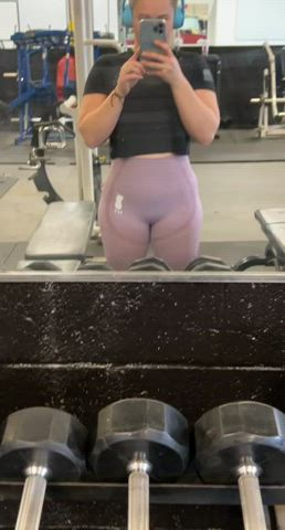 Gym Pussy Pussy Lips clip