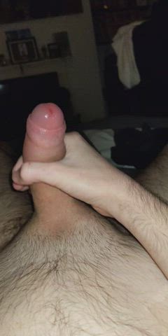 Cumming all over myself is fun.. but would much prefer pumping my load inside you