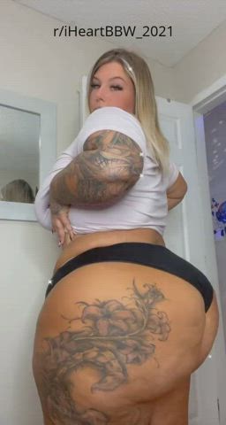 Ass BBW Big Ass Booty Pawg Tattoo Thick clip