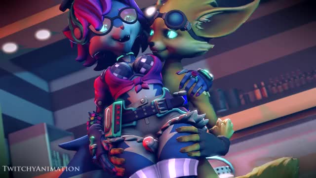 Pip x Pepper thighs (TwitchyAnimation)