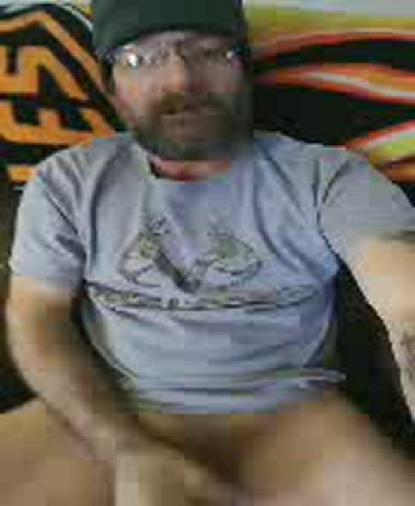 big dick daddy male masturbation webcam clip