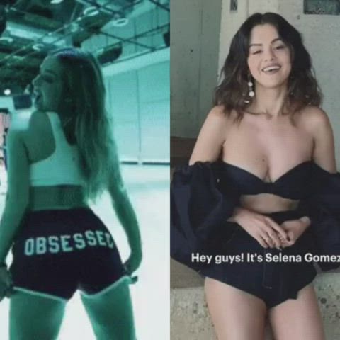 Would you rather stick your tongue up Addison Rae's shit tank or suck on Selena Gomez's
