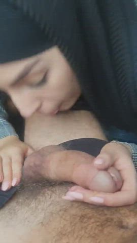 Arab Balls Sucking Blowjob Hijab Muslim clip