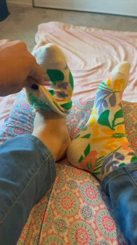 censored feet socks clip