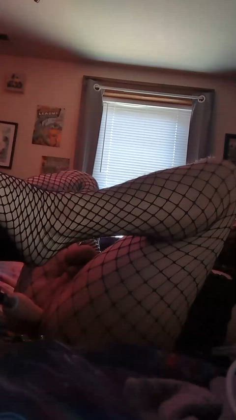 anal anal play chastity femboy fishnet fuck machine sissy clip